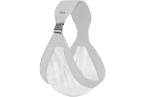 SOWBAWL Baby Carrier for Newborn,Baby Half Wrap Hip Carrier,One Shoulder Baby Holder Carrier for Toddler,Lightweight Breathable Mesh Natural Cotton Fabric,Suitable for Newborns Weighing 7-45 lbs