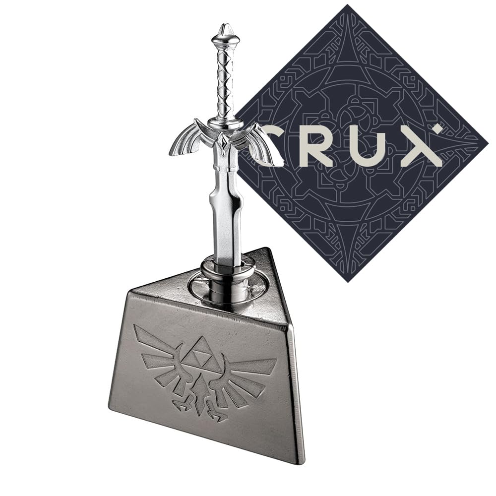 Hanayama Zelda Master Sword Puzzle - Level 6 of 6 - Grandmaster Difficulty - Includes Crux Sticker