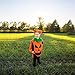 AMOR Pumpkin Costume Suit Unisex Cute Halloween Cosplay Costume Party Clothes for Kids April Fools Day Jokes