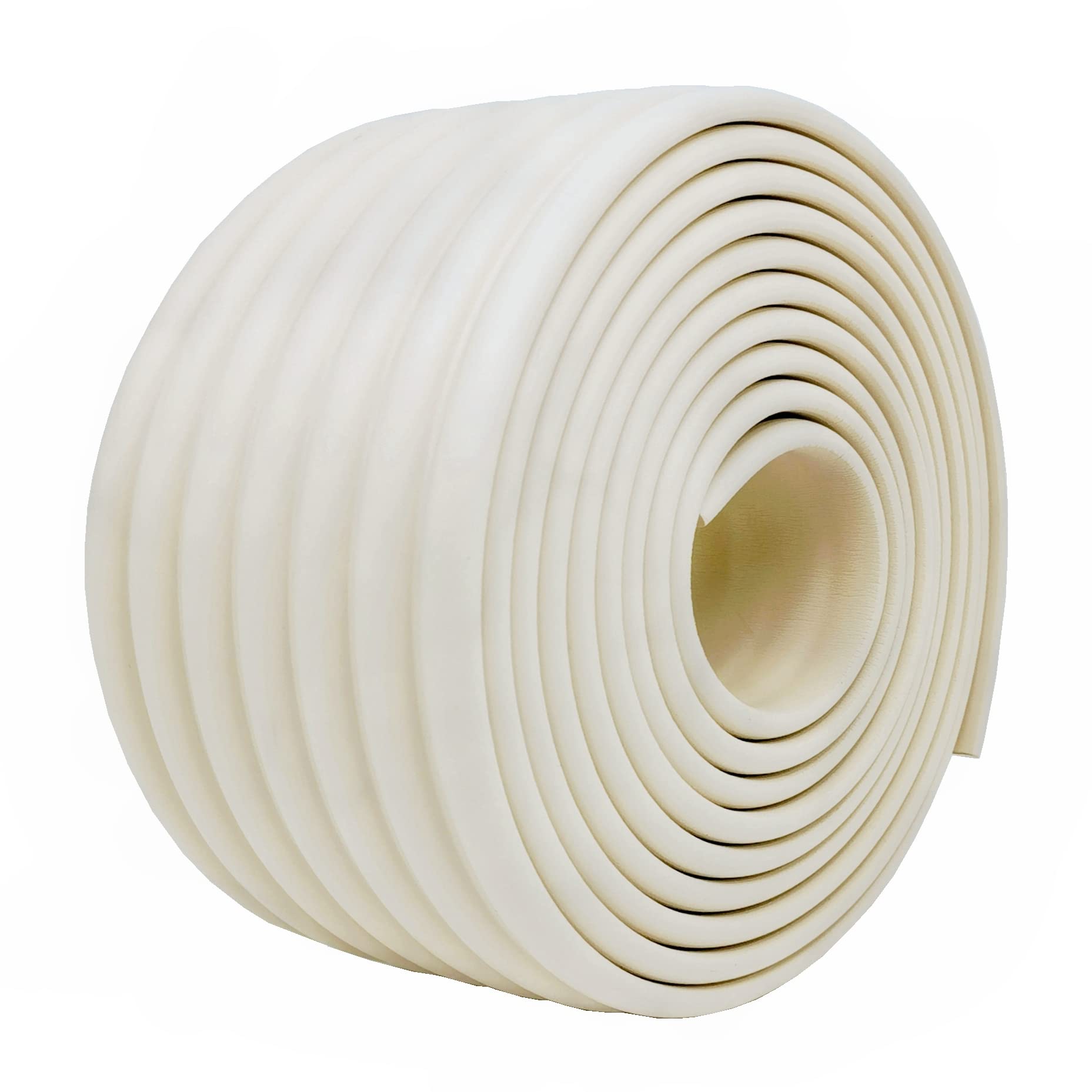 M2cbridge Multifunctional Edge and Corner Guard Coverage Baby Safety Bumper DIY (Rice White 4m) — image 1