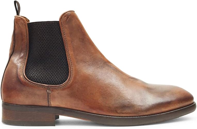 office tan chelsea boots