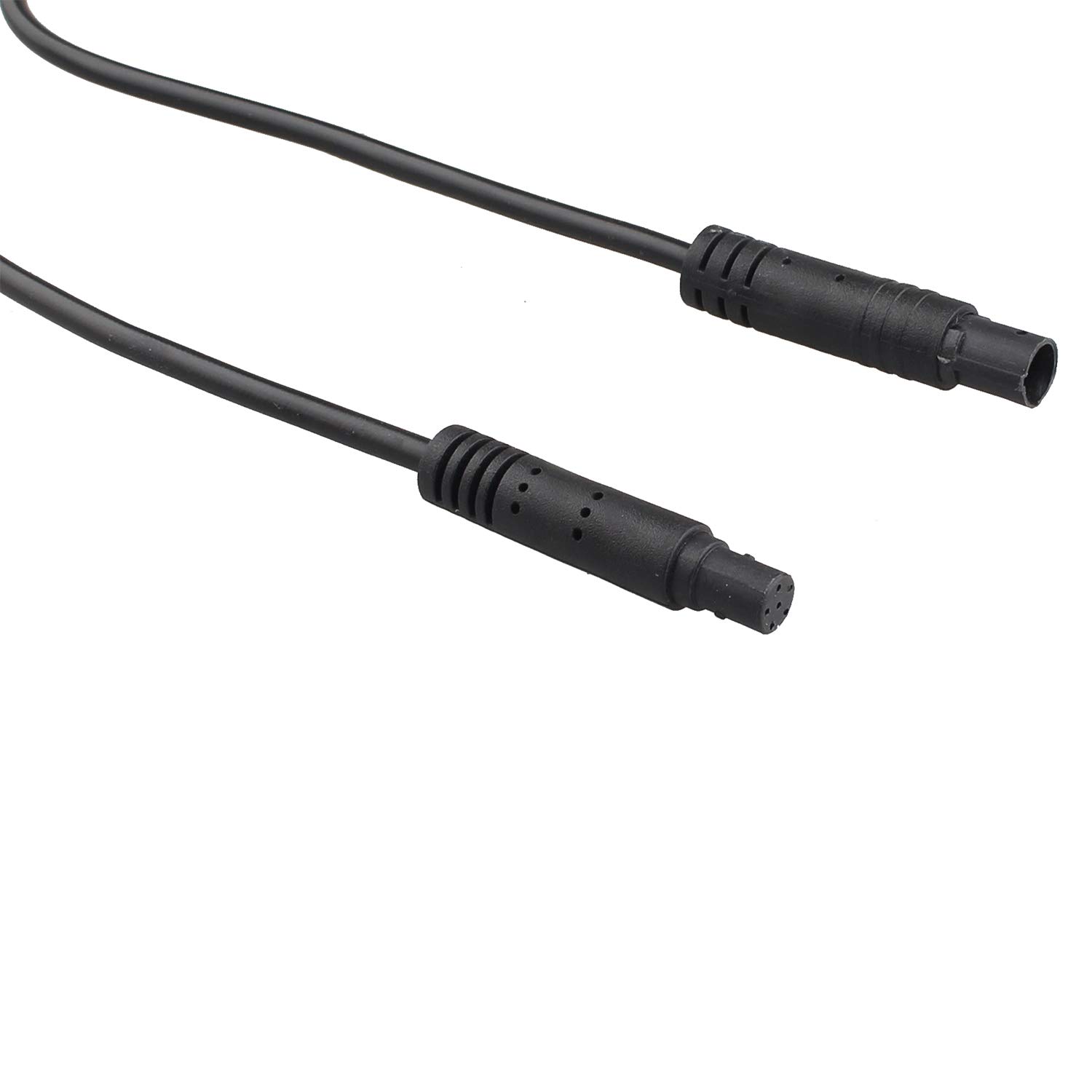 Futheda 6.5Ft/2M Black 6 Pin Backup Camera Extension Cable for Truck Camper Trailer Bus Van, Compatible with Dash Cam Rear View Camera