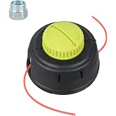 JODDMTTY 313318001 311759008 Trimmer Head for Ryobi Weed Wacker Head | for Ryobi P2009 RY15523A RY15523AVNM Models Straight Shaft Trimmer