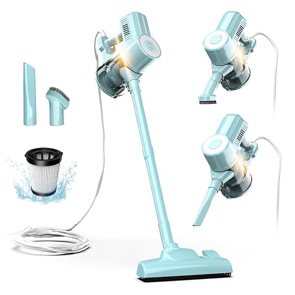 ROOMIE TEC CORDED STICK VACUUM CLEANER – 450W,...