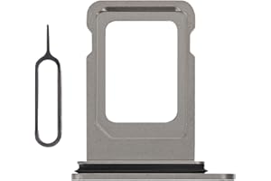 Risidamoy for iPhone 13 Pro Max Black SIM Card Tray Replacement Single SIM Version for iPhone 13 Pro SIM Slot Adapter 13Promax Card Holder with SIM Ejector A2641 A2643 A2644 A2645 A2484