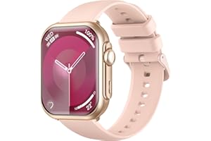 BANLVS Fitness Smart Watches for Women Men: 1.85" Smart Watch with 30 Days+ Battery Life Make/Recive Call Heart Rate SpO2 Sleep Monitor 120+ Sport IP68 Waterproof Fitness Tracker Watch Reloj Inteligente