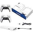 Wireless Retro Video Game Console, Plug and Play Video Game Stick, 64GB Memory Card with 20,000+ Games, 23 Classic Simulators, 4K HD Resolution, 2.4G Wireless Controllers (64G)
