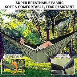 Camping Hammock - Hammocks with Mosquito Net Tent