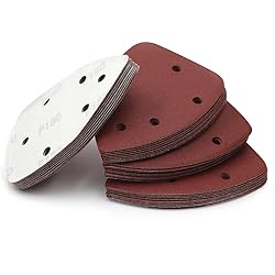 180 Grit Mouse Detail Sander Sandpaper, 40 PCS 6