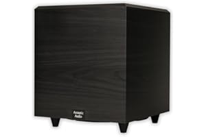 ACOUSTIC AUDIO BY GOLDWOOD Acoustic Audio PSW-10 400 Watt 10-Inch Down Firing Powered Subwoofer (Black)