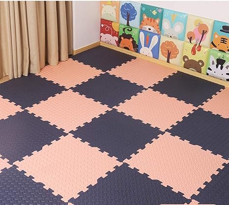 Amazon サイドパーツ付 ジョイントマット 防音 ズレないマット プレイマット フロアマット かわいい 単色対応 大判 厚手2 5cm 立体感 防水 バリアフリー カラー 転倒防止 1年中使える 30 30 1 2cm 42 幼稚園 キッズコーナー ジョイントマット 床保護 ジョイントマット