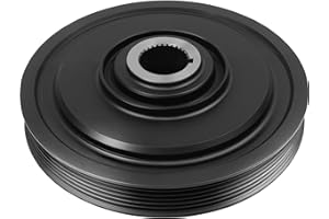 ORCEED 594-267 Engine Harmonic Balancer Pulley - OHV V6 3.0 3.2 3.5L - Compatible with Honda, Acura & Saturn Cars - 2003-2010 - Odyssey, Accord, Pilot, Ridgeline, MDX, RL, TL, Vue & More, Replace# 12606927