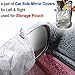 Windshield Snow Cover,Hippo Magnetic Windshield Cover & Mirror Covers Used for Storage Pouch - Ice Sun Frost and Wind Proof in All Weather, Fit for Most Vehicle with Size 74.86