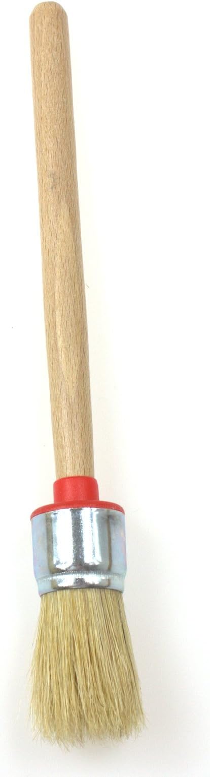 Natural Bristle Round Paint Brushes | Variation of 11 (1" |fi25mm|)