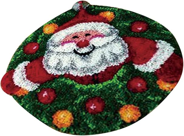 Download Dailymall Diy Latch Hook Kit Rug Making Crafts For Kids Adults 20 Inch X 20 Inch Santa Claus Christmas Decorations Amazon Co Uk Kitchen Home 3D SVG Files Ideas | SVG, Paper Crafts, SVG File