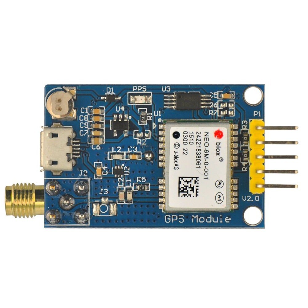 Gowoops GPS Module with 3m Active Antenna for Arduino STM32 51 Single ...