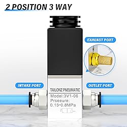 TAILONZ PNEUMATIC 1/8 inch NPT 12V/24V/110V/220V 3