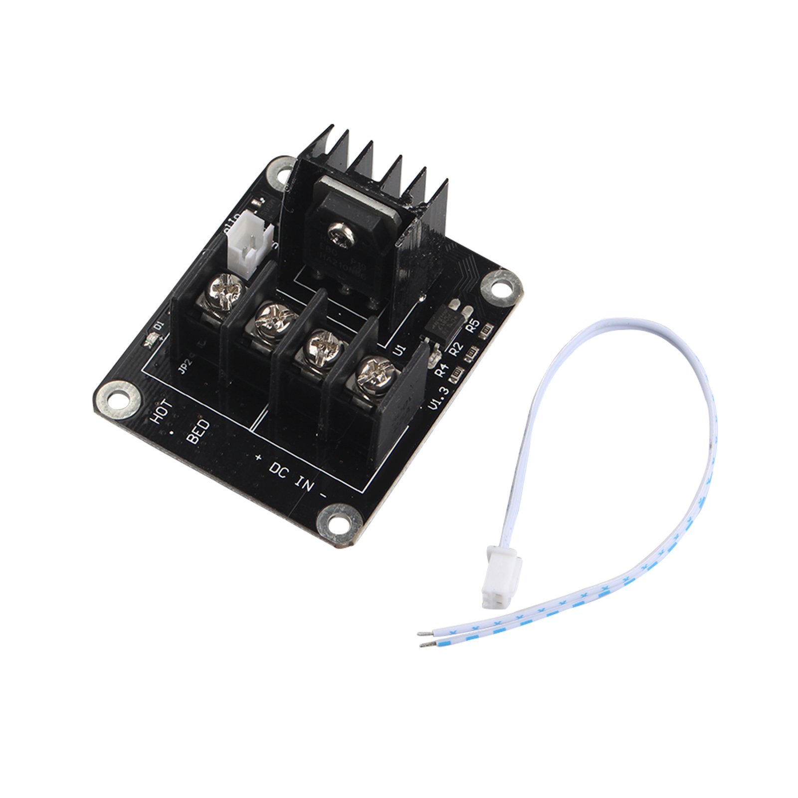 HALJIA 3D Printer Heated Bed Power Module MOS Tube Power Expansion Board High Current Load Module