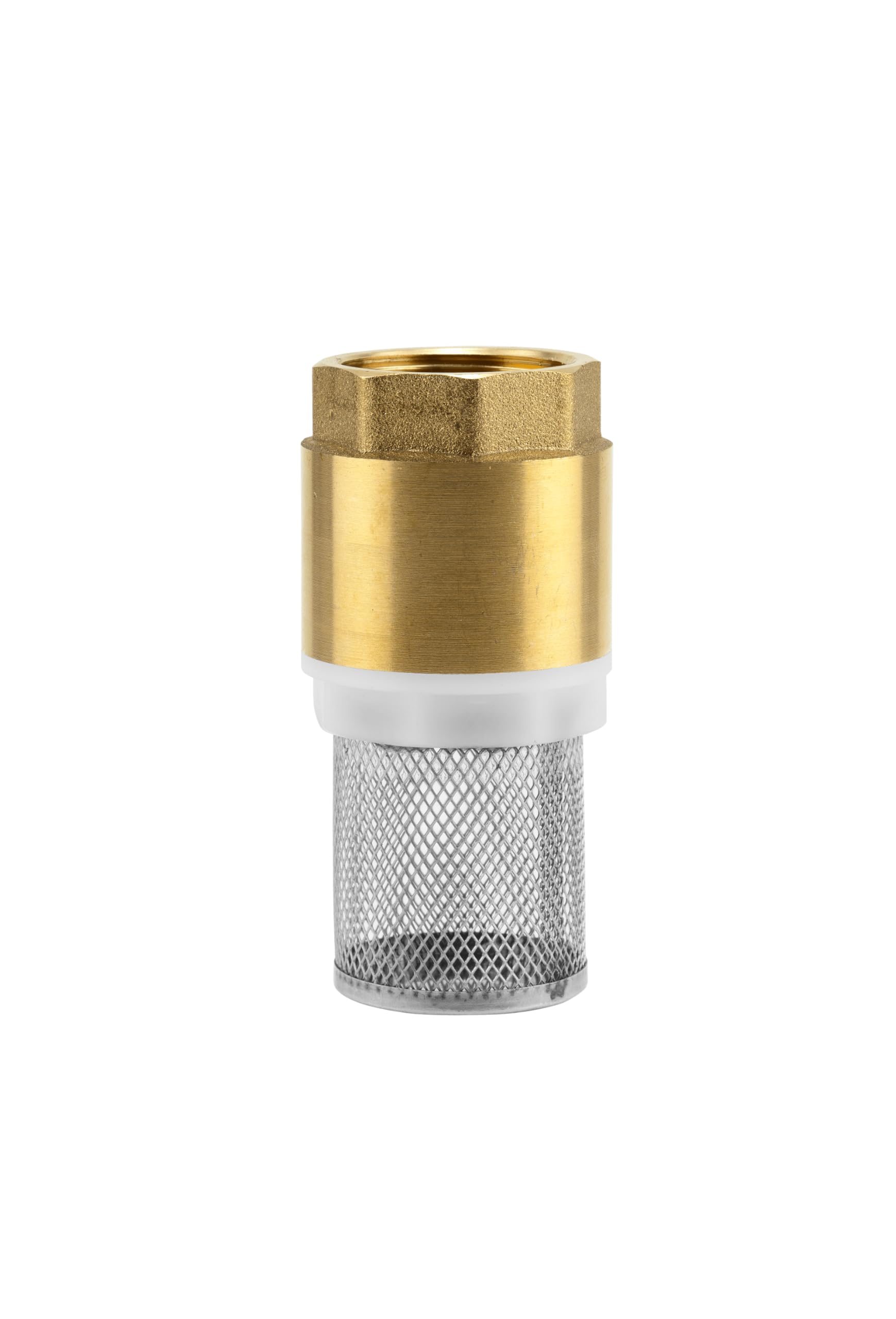 GARDENA Brass foot valve: Check valve, 33.3 mm (G 1 ") - Threaded For Connection to The Pump , Including The strainer, The Valve Plug and seal (7221-20)