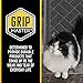 GRIP MASTER Durable Premium Cat Litter Mat, 35x23, Highly Effective, XL Jumbo, No Phthalate, Water Resistant, Traps Litter from Box and Cats, Scatter Control, Mats Soft on Kitty Paws, Graphite