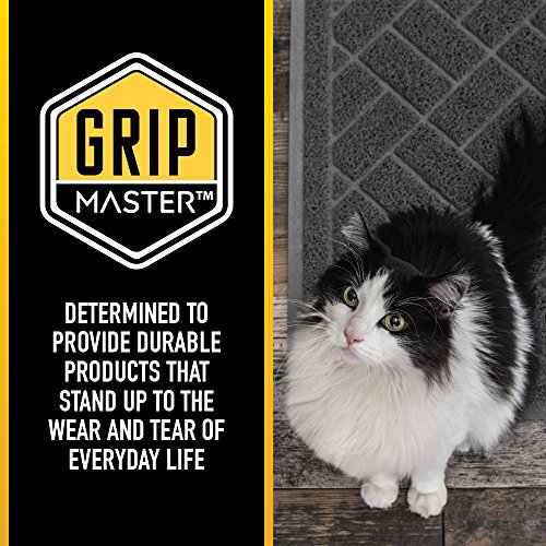 GRIP MASTER Durable Premium Cat Litter Mat (35x23), Highly Effective, XL Jumbo, No Phthalate, Water Resistant, Traps Litter from Box and Cats, Scatter Control, Mats Soft on Kitty Paws (Light Blue) - Thumbnail 2