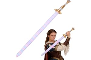 Yoidesu 3D Printed Retractable Anime Cosplay Sword Prop, Extendable Purple Blade for Adults, K Pop Stage Performance, Anime C