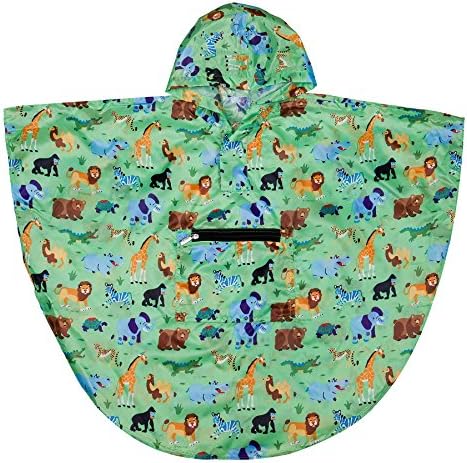 Olive Kids Wild Animals Poncho, 4-7