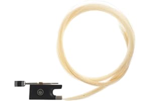 STOBAZA Violin Bow Frog Replacement Set with Screw 4/4 Wood Violin Bow Frog Accessory for Instrument Repair