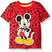 Disney Boys' Mickey Mouse All-Over Print Short Sleeve T-Shirt