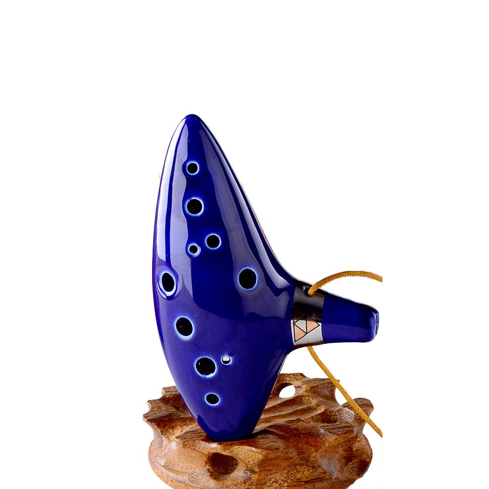 TOTMC 12 Hole Ocarina Ceramic Alto C Legend of Zelda Zelda Ocarina