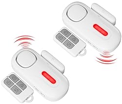 Wireless Door Alarms When Opened with
