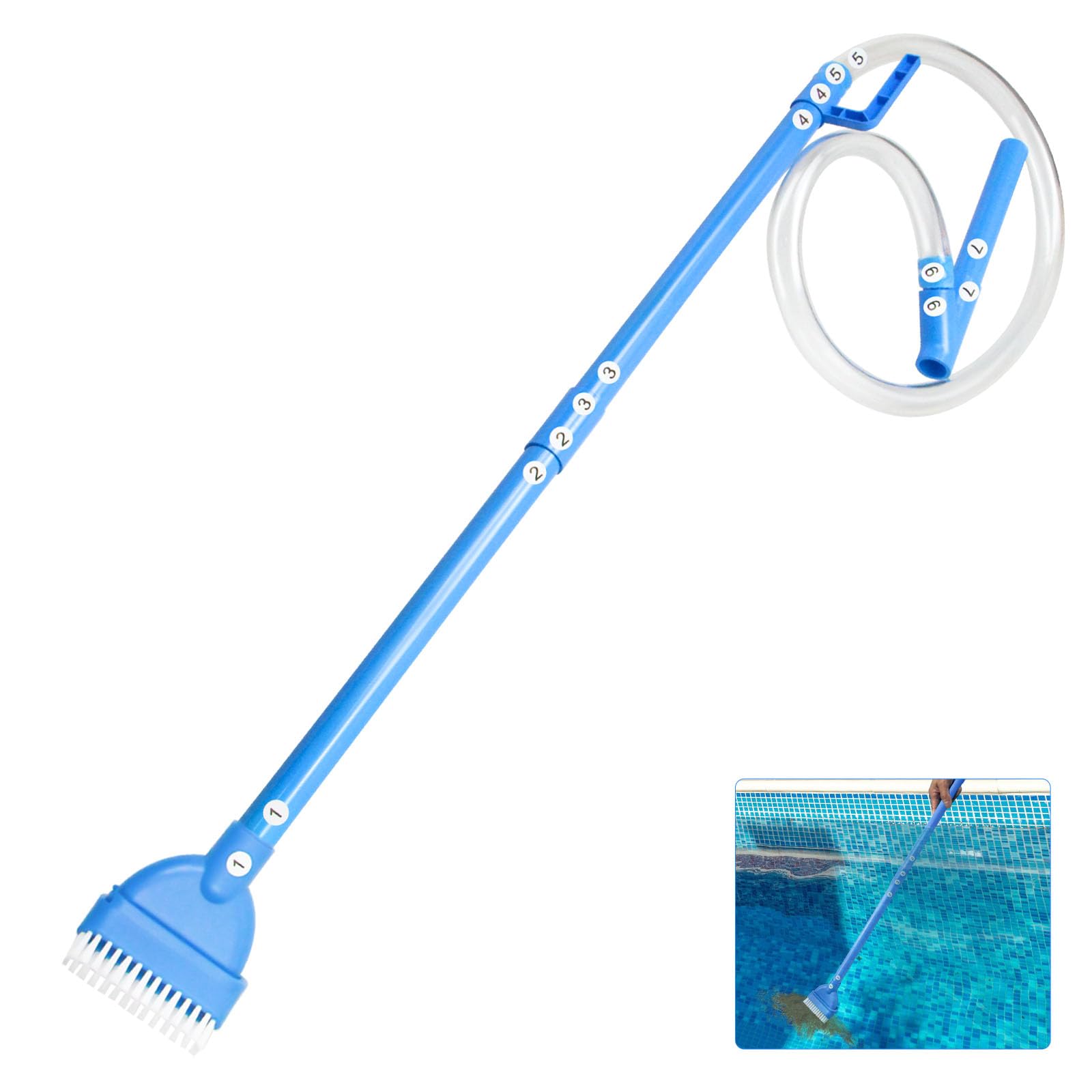 Photo 1 of Magoog Hot Tub Vacuum, Spa Vac for Hot Tub Siphoning, Cordless Spa Cleaner Constant Suction, Hot Tub Vacuum Without Electricity, Siphoning Debris to Make Water Cleaner