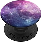Galaxy Universe Star Cluster Cosmic Purple Nebula PopSockets Adhesive PopGrip