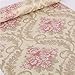 Yifasy Vintage Peony Damask Contact Paper Decorative Shelf Drawer Liner Peel & Stick 17x118 Inches