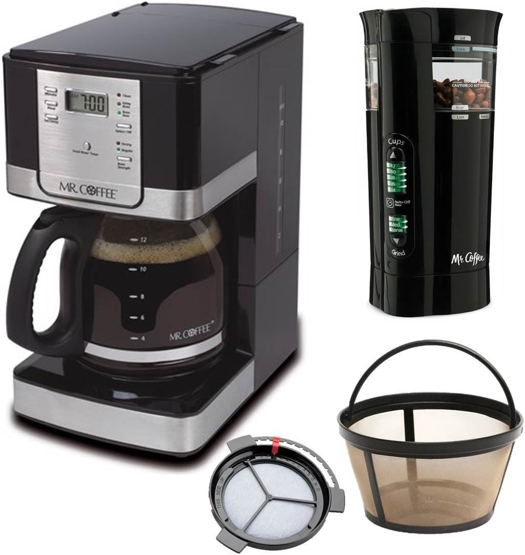 Mr. Coffee Programmable Coffee Maker and Bonus