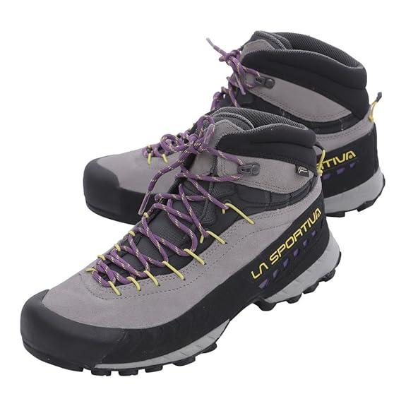 La Sportiva Women's Tx4 Mid Woman GTX Grey/Purple High Rise Hiking
