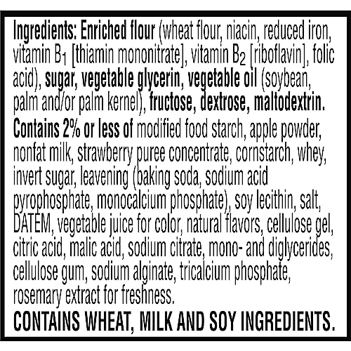 SPECIAL K BAR PASTRY CRISPS, 100 CALORIE SNACKS, BREAKFAST BARS, STRAWBERRY, 5.28OZ BOX (12 CRISPS)