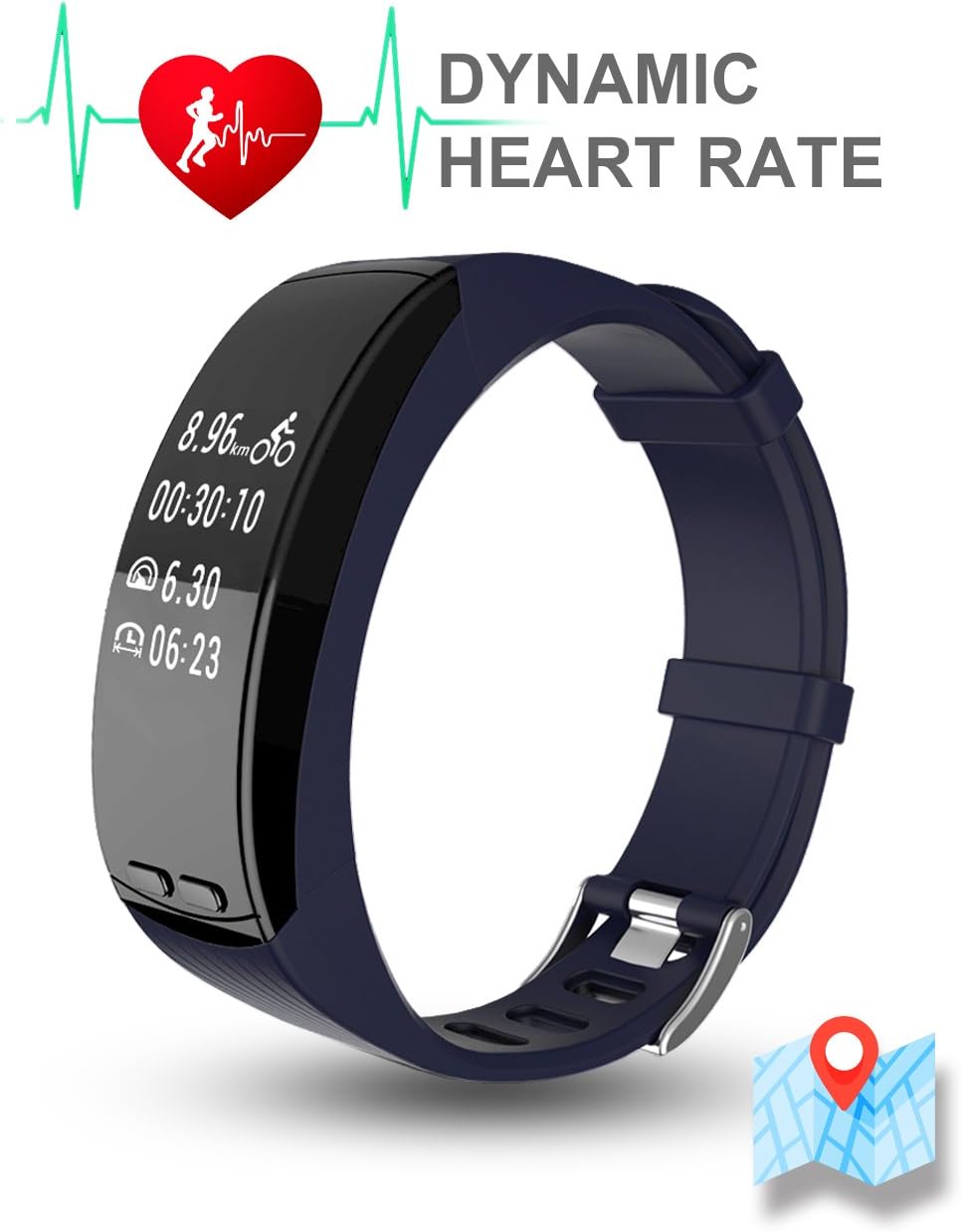 fitness band with gps tracker