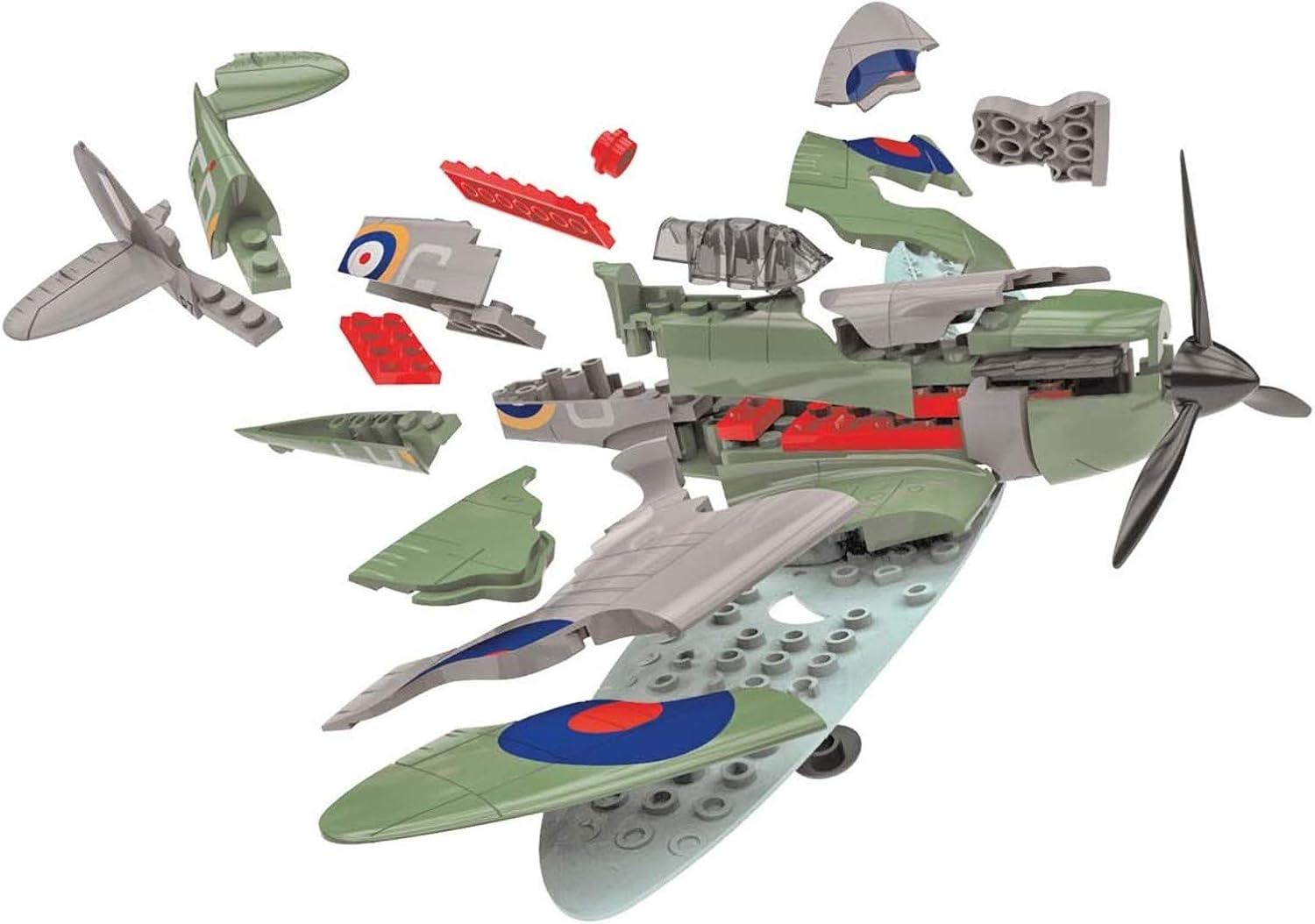 Model Kits Models Model Kits Airfix Quickbuild D Day Spitfire Wwii Aviation Brick Building Model Kit J6045 Ty Store Net