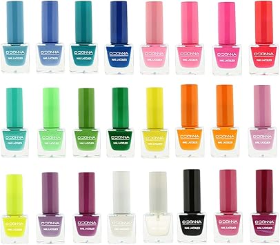 Lot De 24 Vernis A Ongles Pas Cher Amazonfr Beautã Et Parfum