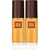 Wild Musk Eau de Cologne Spray, Vegan Formula, Perfume, Warm Spicy Scent, 1.5oz