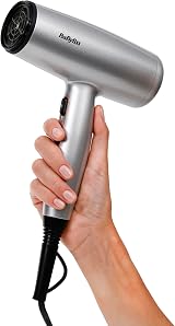 BaByliss Cosmos Compact Lightweight Hair Dryer 2100W Silver D580DU view 2
