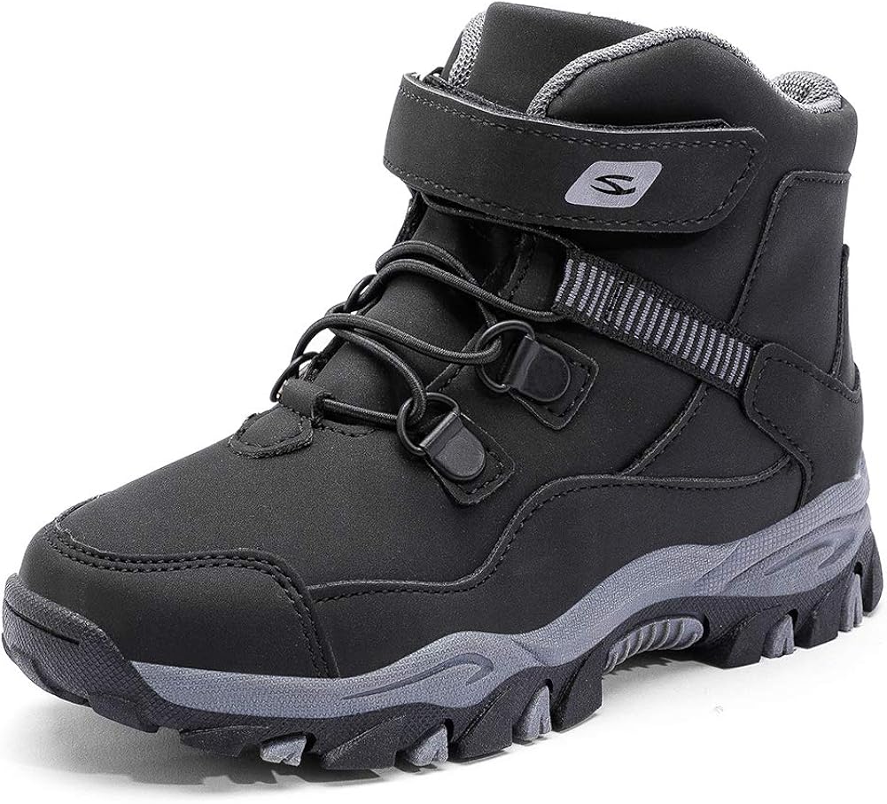  | HOBIBEAR Kids Snow Boots Boys Girls Winter Boots Outdoor Warm Shoes Waterproof Hiking Boots(Little Kid/Big Kid)… | Boots
