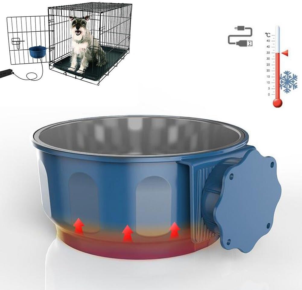 heated cat food bowls