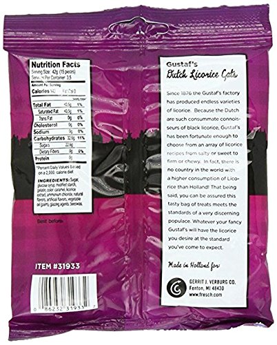 Gustaf's Dutch Licorice - Pick a Product - 7 Varieties of Dutch Candy - Great Price! (Gustaf's Dutch Licorice Cats)