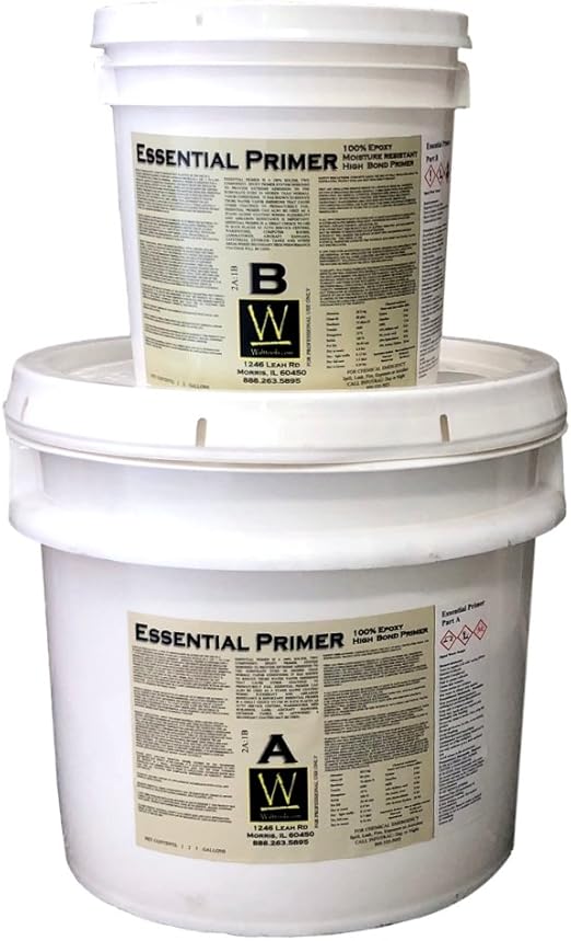 Essential Primer Kit Epoxy Base Coat for Decorative Concrete Coatings