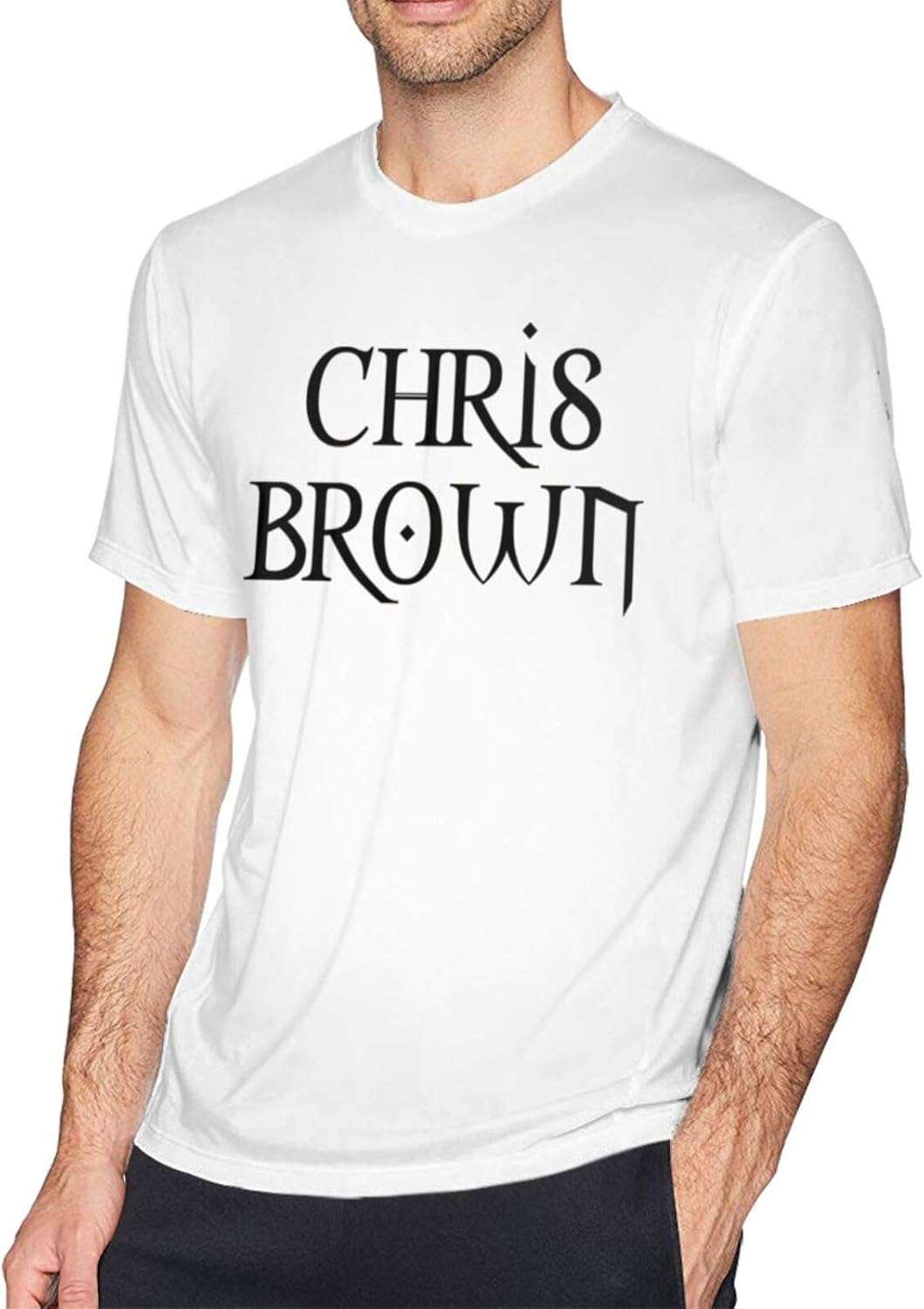 Mens Crewneck Short Sleeve Big and Tall T Shirts for Men