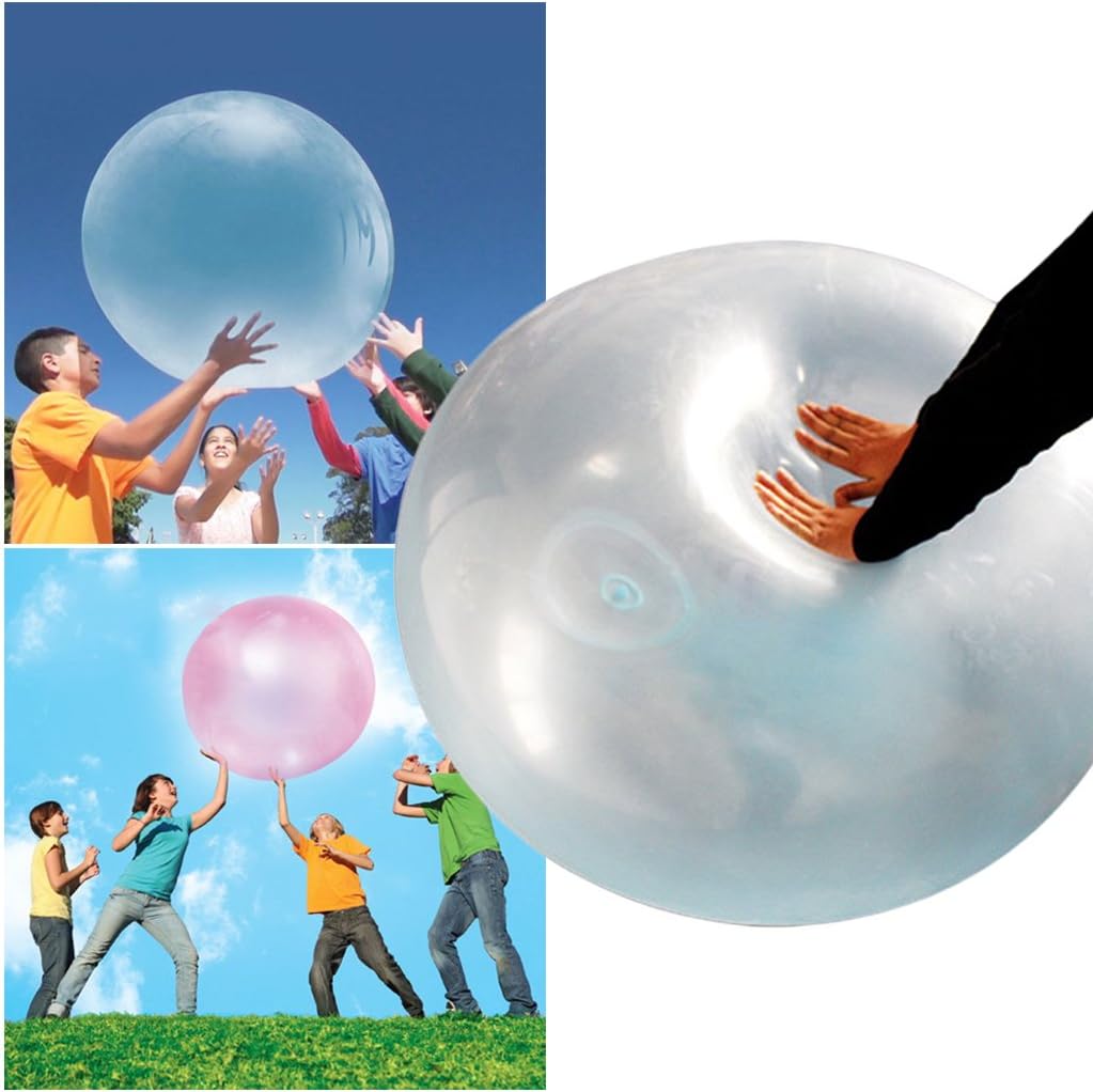 Inflatable Bubble Ball, Transparent Tearresistant Bounce Balloon