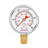 GOATACURA 0-100psi/kpa Glycerin Filled Pressure