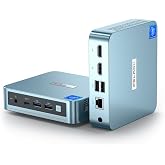 PELADN Mini PC,N100(up to 3.4GHz),8GB DDR4/256GB SSD,Mini Computers